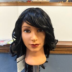 Black Wavy Hair Wig tangle free series
